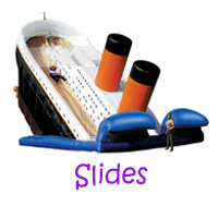 seal beach slide rental, seal beach water slides