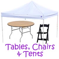 irvine Table Chair Rental, irvine Chair Rental