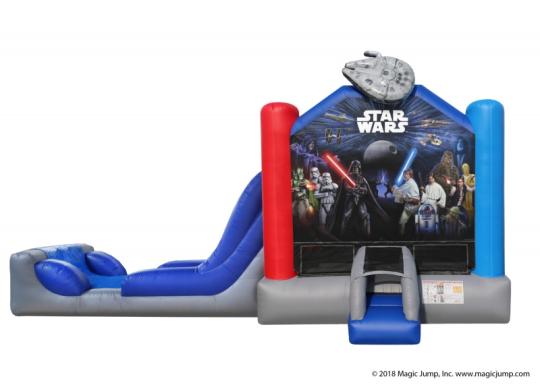 rent star wars inflatable combo